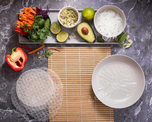 Preview: Spring Rolls, Summer Rolls, Vegan Snack