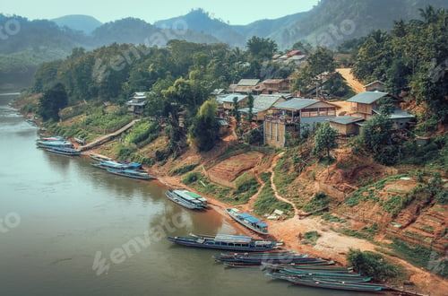 Preview: Nong Khiaw village
