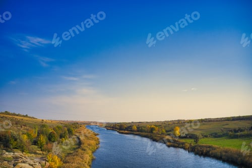 Preview: A stream flowing among huge stones in picturesque Ukraine