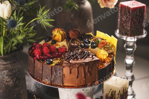 Preview: Set of dSet of different cake slices