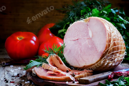 Preview: Pork ham, herbs and spices