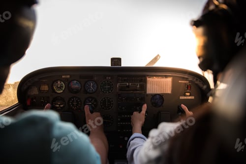 Preview: Couple in aircraft