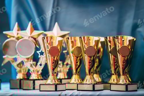 Preview: Different Champion Golden Trophy, Trophies. Winners Cup