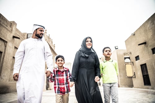 Preview: Arabian family