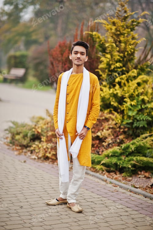 Preview: In indian traditional clothes