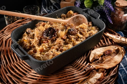 Preview: Bigos - traditional Polish food.