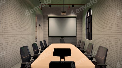Preview: 3D office design interior