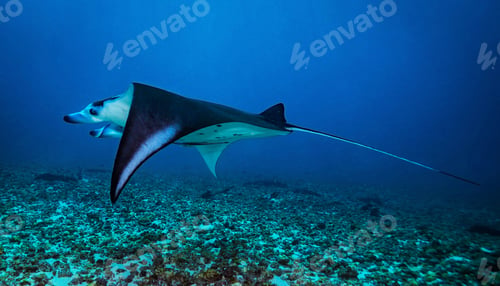 Preview: Amazing underwater world, Underwater world scene.