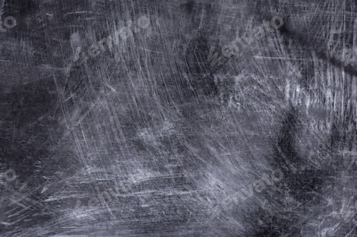 Preview: Random and messy horizontal chalk textured background over vintage blackboard - with copy space.