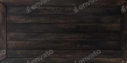 Preview: Dark black wood texture background