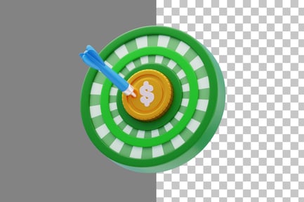 Preview: Financial Goals 3D Icon