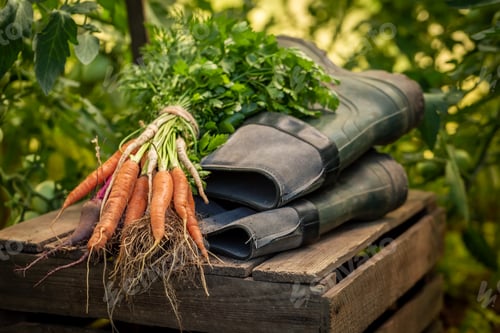 Preview: Fresh and healthy vegetables grown in your own garden.
