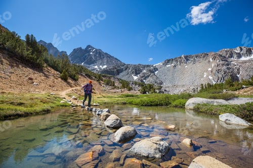 Preview: Hike in mountains