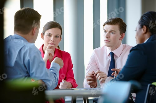 Preview: Business colleagues in meeting