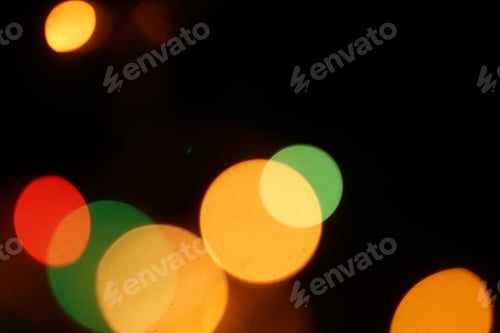 Preview: Blurred Bokeh Of Christmas Light For Background