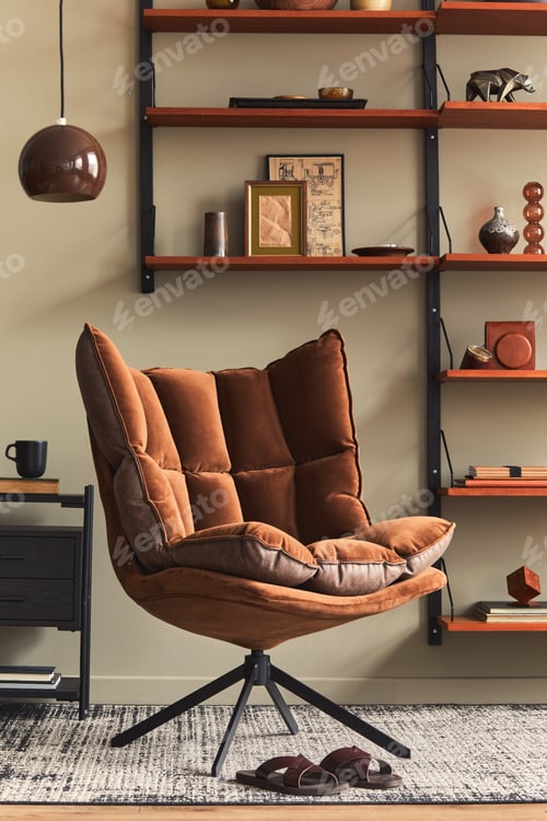Preview: Stylish interior of living room