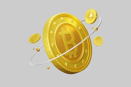 Preview: Bitcoin and altcoins illustration
