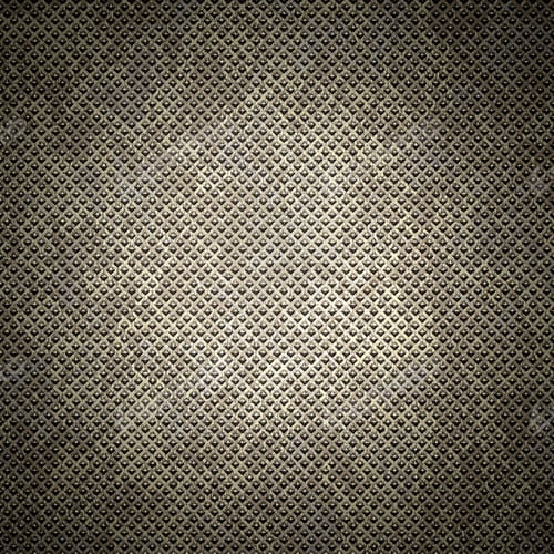 Preview: Textured Metal Surface with Diamond Pattern and Lighting