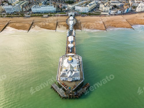 Preview: Eastbourne Beach and Pier, East Sussex, UK