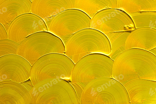 Preview: Yellow curve brush stroke texture background