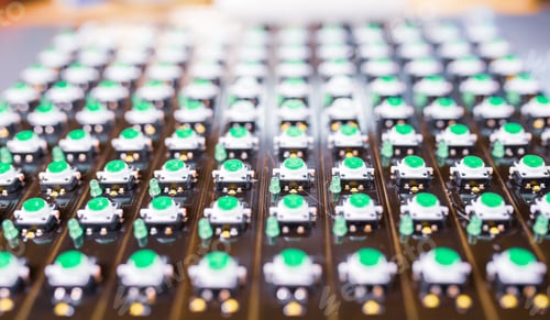 Preview: Panel of LED light indicators is in the production