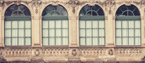 Preview: Windows in palace in Dresden