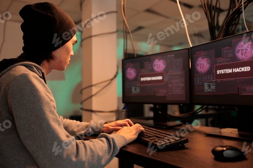 Preview: System hacked warning, it specialist solving cyberattack problem