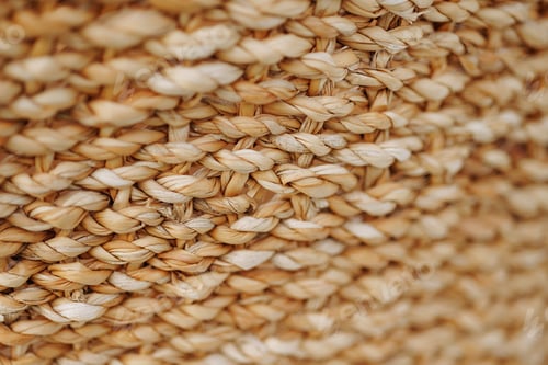 Preview: Closeup rattan wicker texture