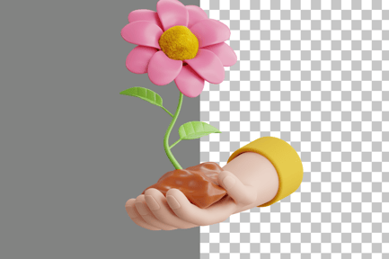 Preview: Flower 3D Icon