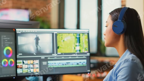 Preview: Asian videography expert creating professional film content