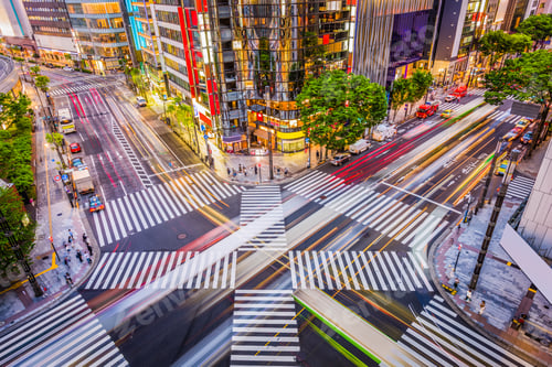 Preview: Tokyo, Japan in the Ginza District