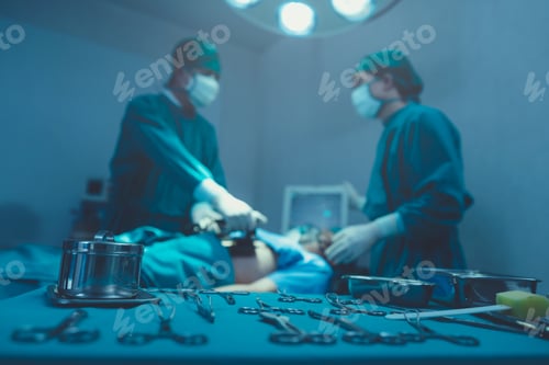 Preview: Surgery in Progress in Operating Room