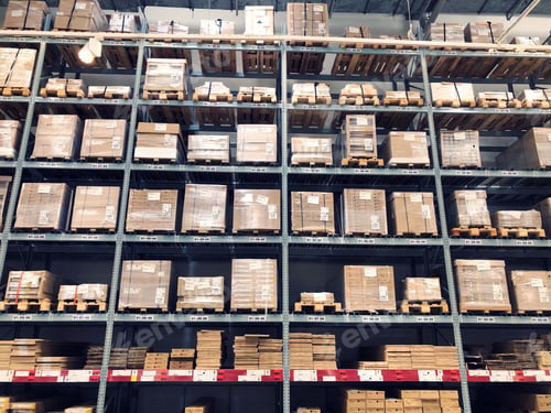 Preview: IKEA self-service storage shelves