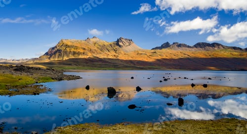 Preview: Coastal landscape of Berufjordur- Iceland