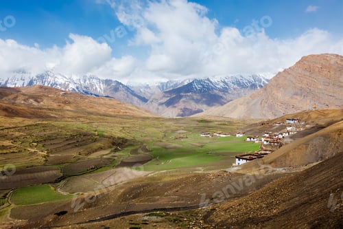 Preview: Langza village in Himalayas