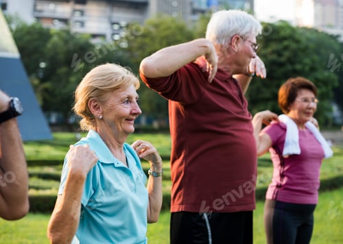 Preview: Senior Adult Exercise Fitness Strength