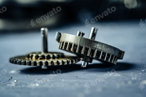 Preview: Gears from an old industrial machine