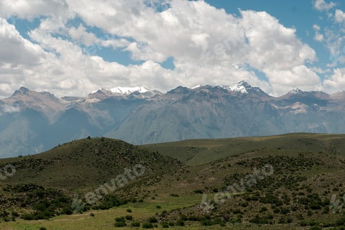 Preview: Picturesque landscape showcasing the breathtaking beauty of the peruvian andes