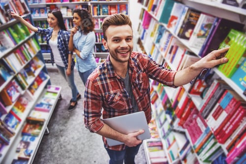 Preview: Young people at the book shop