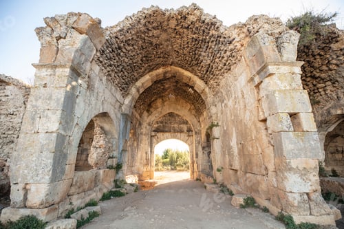 Preview: Evdirhan, selcuklu era camel caravans accommodation place. Antalya Turkey