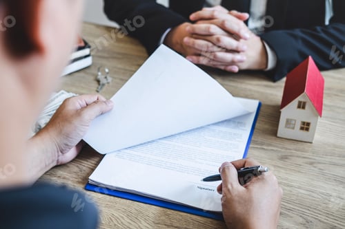 Preview: Estate agent broker reach contract form to client signing agreement contract real estate with