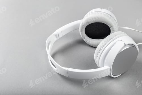 Preview: White headphones