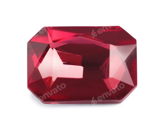 Preview: Beautiful gemstone for jewelry on white background