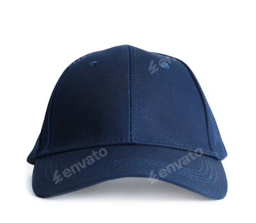 Preview: Baseball cap on white background. Mock up for design