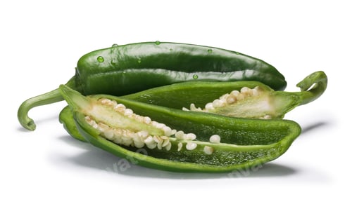 Preview: Green Anaheim chilies, paths