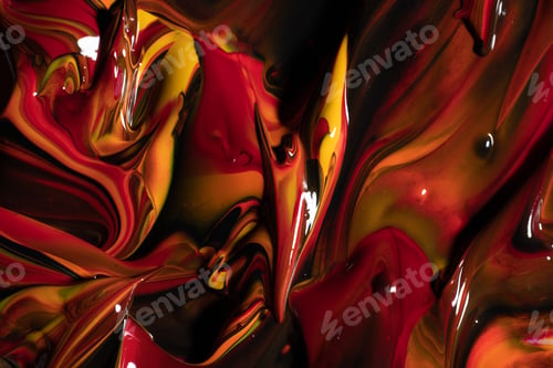 Preview: Mix of thick fresh paint
