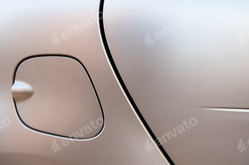 Preview: Modern lines in a metallic chassis design of car doors with matte paint.