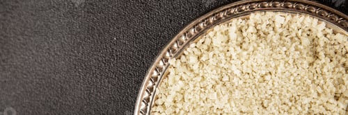 Preview: Food salt crystals sea food salt spices food additive gourmet background on the table