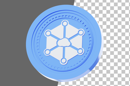 Visualização: Ícone 3D Storj