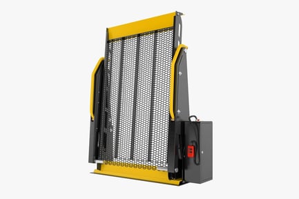 Preview: Heavy Duty Wheelchair Lift with Mesh Barrier
